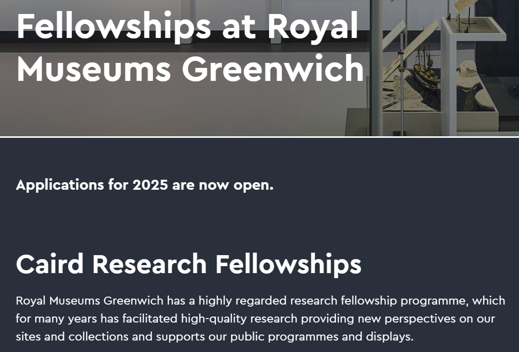 Call for Applications Caird Fellowships 2025-26